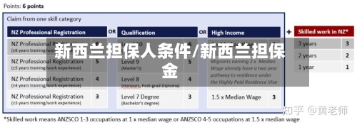 新西兰担保人条件/新西兰担保金-第2张图片