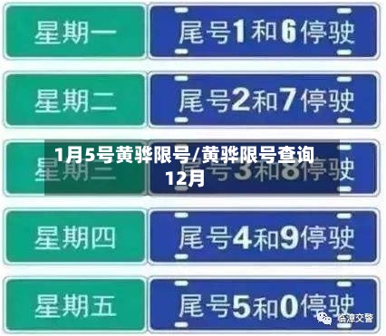 1月5号黄骅限号/黄骅限号查询12月