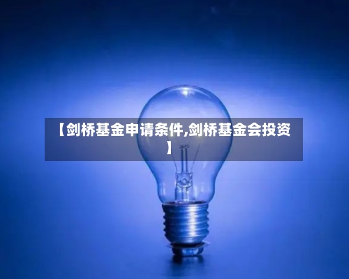 【剑桥基金申请条件,剑桥基金会投资】-第2张图片