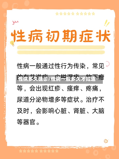 性病多久确诊/性病一般多久才知道-第3张图片