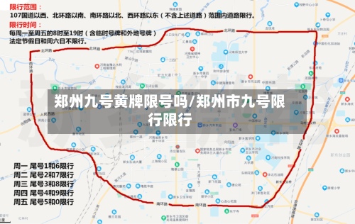 郑州九号黄牌限号吗/郑州市九号限行限行-第3张图片