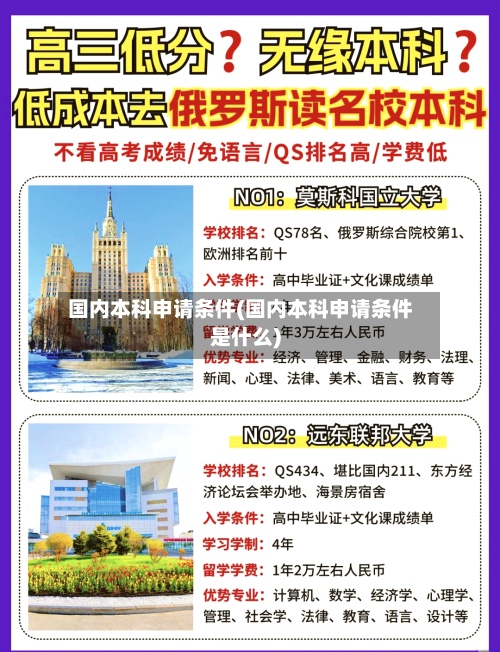 国内本科申请条件(国内本科申请条件是什么)