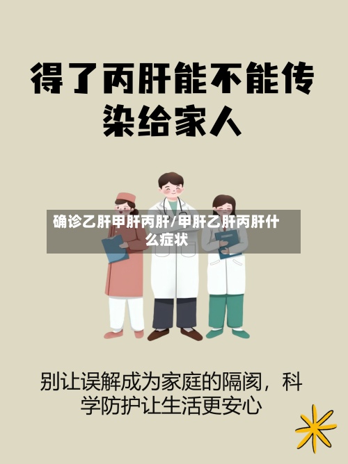 确诊乙肝甲肝丙肝/甲肝乙肝丙肝什么症状