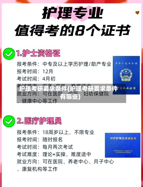 护理考研要求条件(护理考研要求条件有哪些)