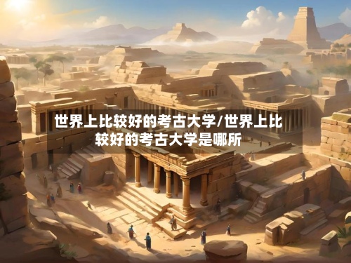 世界上比较好的考古大学/世界上比较好的考古大学是哪所-第3张图片