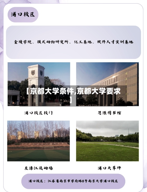 【京都大学条件,京都大学要求】-第2张图片