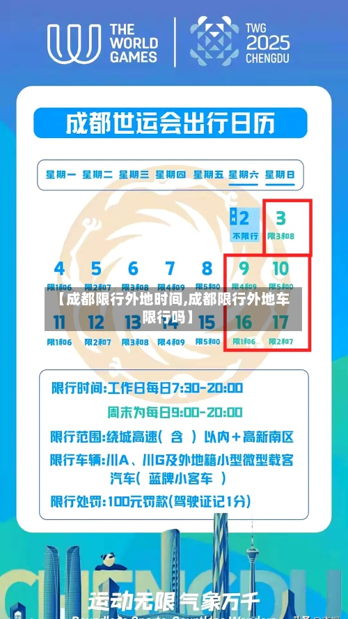 【成都限行外地时间,成都限行外地车限行吗】