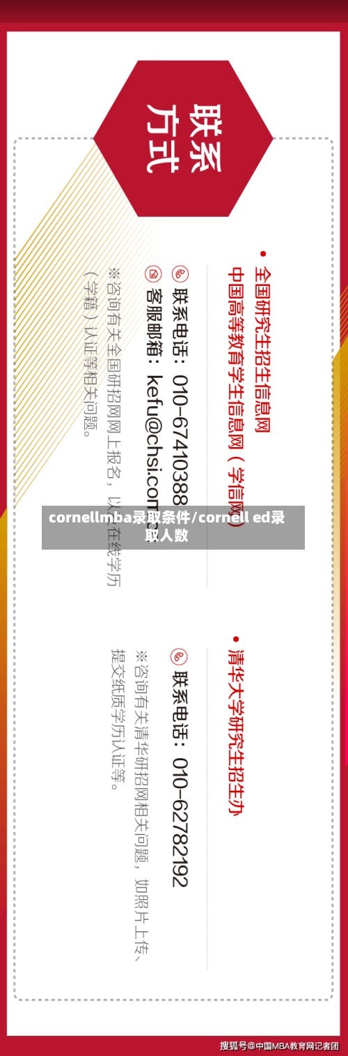 cornellmba录取条件/cornell ed录取人数