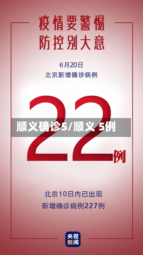 顺义确诊5/顺义 5例-第2张图片