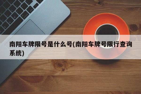 南阳车牌限号是什么号(南阳车牌号限行查询系统)